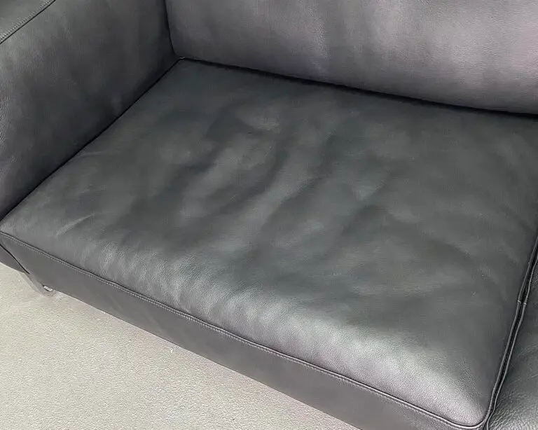 Sofa after restoration