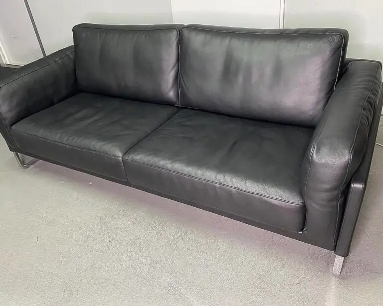 Sofa after restoration